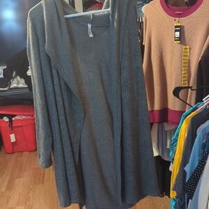 Cozy Gray Women's Cardigan